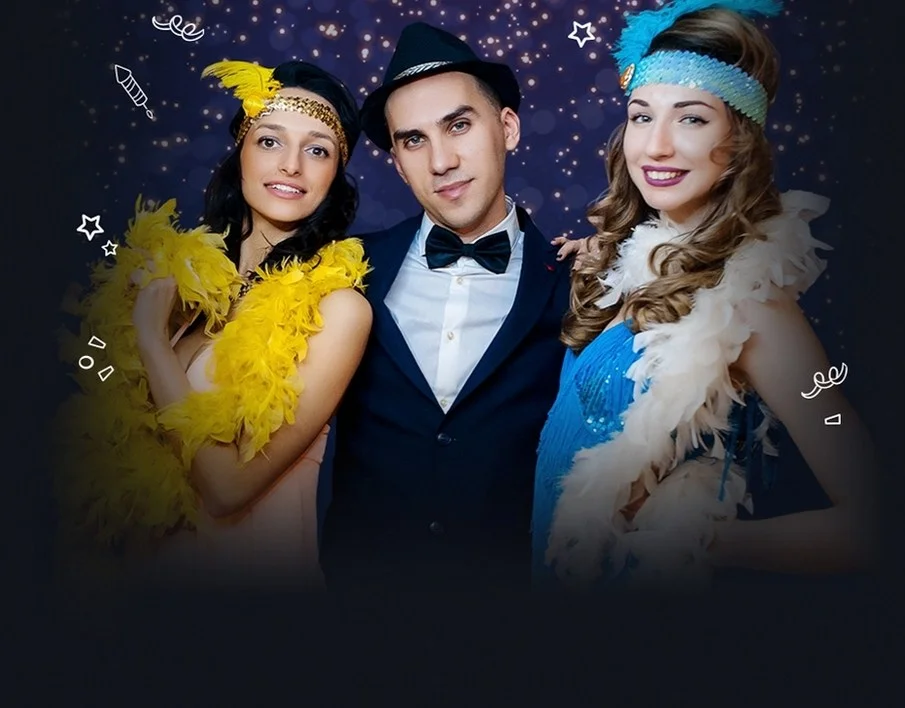 New Year's corporate party in Gelendzhik.